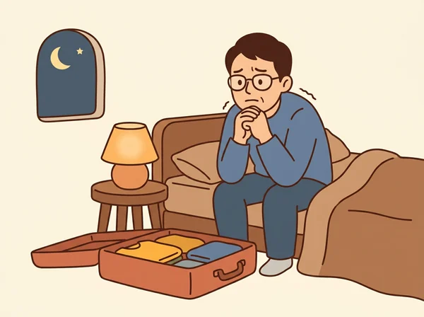 An invented character, drawn in the app&rsquo;s illustration style.